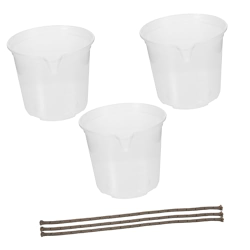 VANZACK 1 Juego Cuenca Absorbente Goteo Maceta de autorriego hogar Exterior Dispositivos de riego de Plantas vides maceteros macetas de plástico crisol de riego el plastico Transparente
