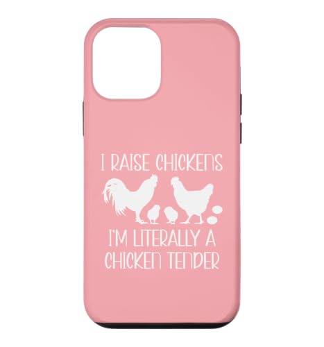 Chicken Mom I Raise Chickens I'm Litterally a Chicken Tender �X�}�z�P�[�X iPhone 12 mini �p