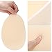 KALLORY 2pairs Padded Butt Lifter Inserts for Women Breathable Hip Reusable Chinlon Butt Pads for Fake Buttock