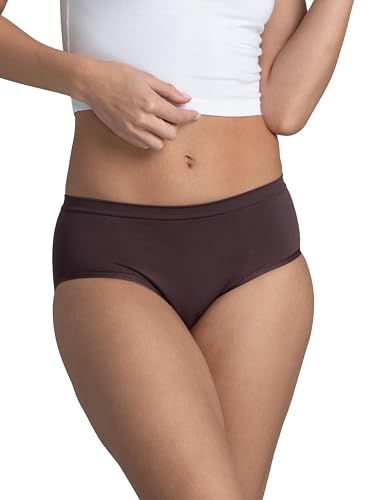 Fruit of The Loom Women's Seamless Underwear Multipack (Assorted), Hipster - Assorted Color, 7