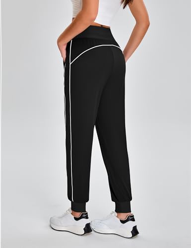 BMJL Women's Joggers 28" Travel High Waisted Workout Pants Hiking Casual Athletic Track Pant Gym Running Training Pockets2
