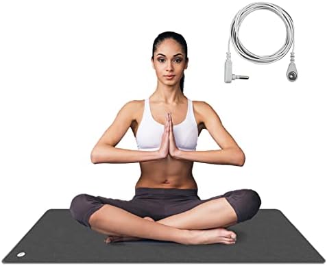 Grounding Mat,Reduce Pain, Reconnect to The Earth Heath Recovery,35.4×23.6 inches Fits for Better Working,Sleep Assist and Helps with Anxiety