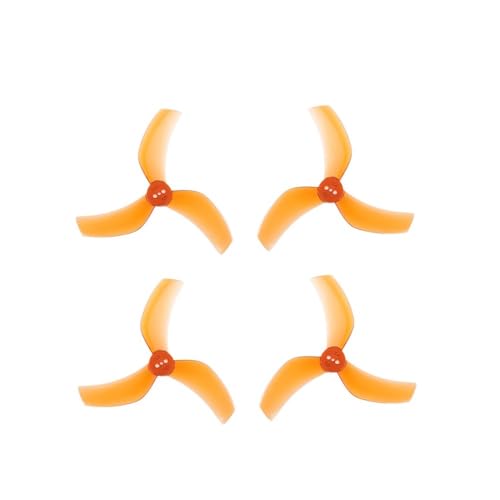 Hélice tripale D90S 90mm 3.5 pouces T-mount 1.5mm PC pour drone 2 paires