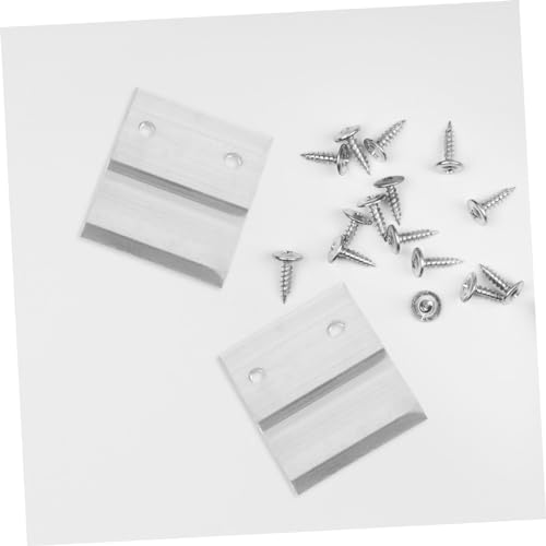 Image of 2pairs Heavy Duty French Cleat Hangers for Wall Aluminum Mounting Brackets for Pictures Frames