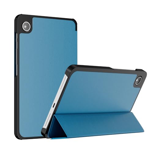 YRH for Samsung A9 / A11 Tablet Case 8.7 inch, Slim Light Stand PU Lether Cover for Galaxy Tab A9 / A11 Tablet Case, Light Blue