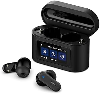 Philips TAT6100BK True Wireless In-Ear Kopfhörer mit Smart-Ladecase – Noise Cancelling, 4 Mikrofone, dynamischer Bass, 28 Std. Laufzeit, Bluetooth 5.4, IPX5, Touch-Steuerung – Schwarz