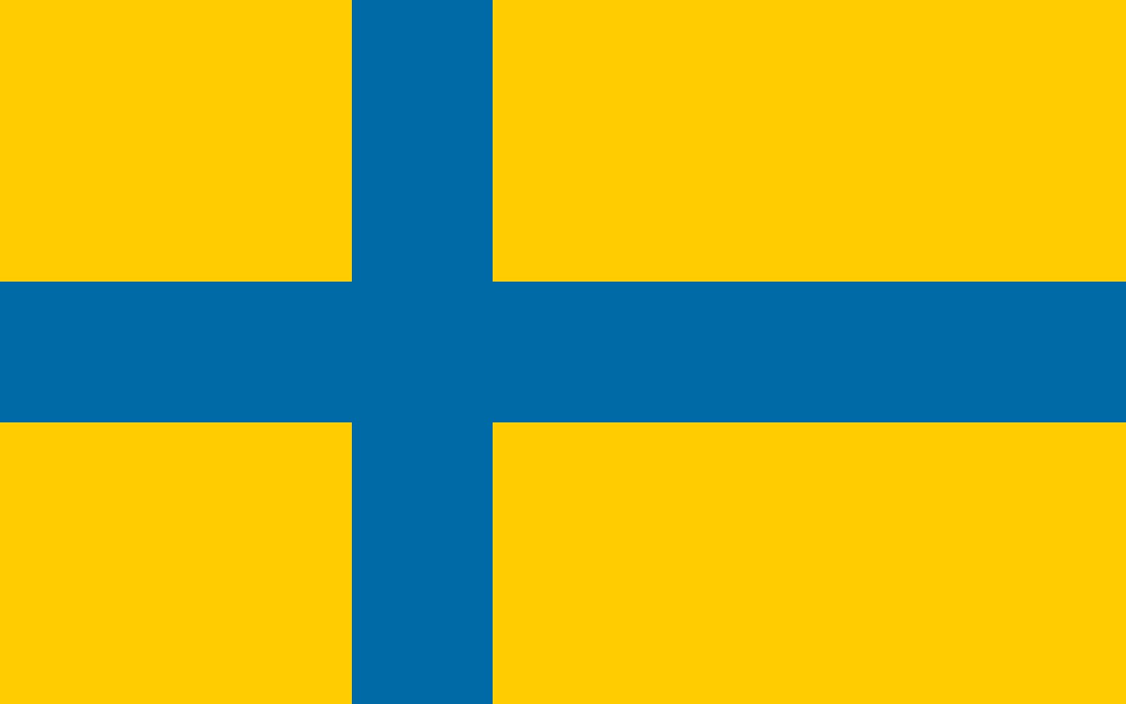 Drapeau d'Östergötland grand format pour décoration extérieure et fêtes