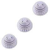 Levemolo 3pcs Transparent Mineral for Fish Tank Shrimp Habitat Decorative Aquatic Ornaments Easy to Install Purifies Quality for Aquascaping and Aquatic Pets