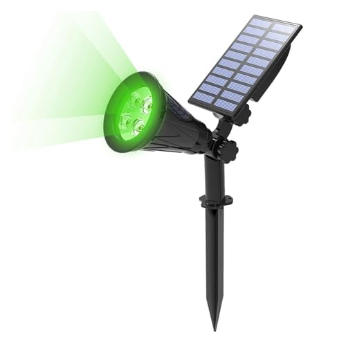 Lampe à énergie solaire pour illuminer une applique murale et une allée de jardin