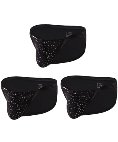 Men's Ice Silk Underwear Briefs Low Rise Bulge Pouch Soft Breathable Sexy Bikini