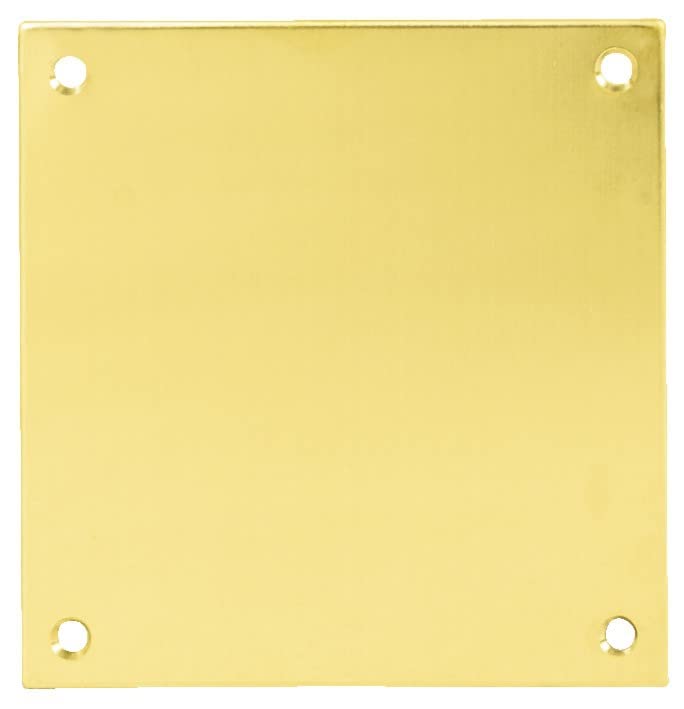 Plaque de propreté 90x65mm laiton poli - HERACLES - 251752