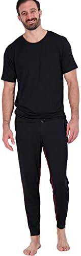 UnderGents Men’s Swagger Lounge & Sleep Pants – CloudSoft Cooling Comfort (Black-3XL)