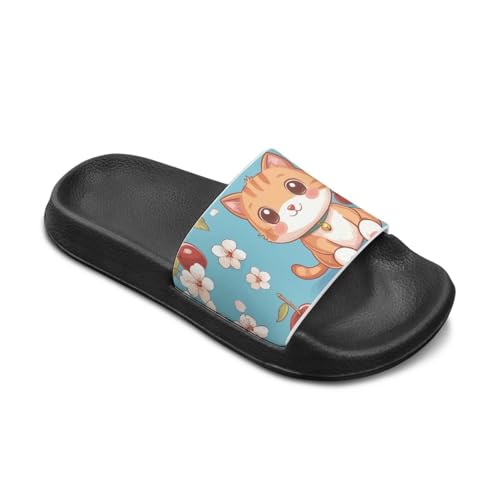 Image of Slides for Boys Girls Quick Drying Kids Slides Sandals Non-Slip