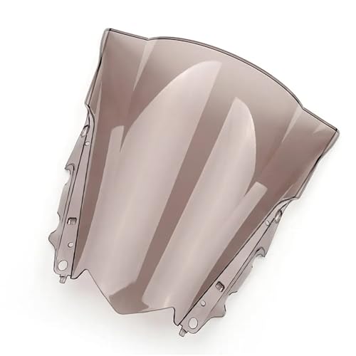 Pare-brise moto confort sur autoroute Yamaha YZF R3 R25 bulle fumée