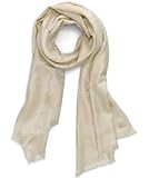 Calvin Klein Women's Accessories Scarf,Eggshell,1SZ
