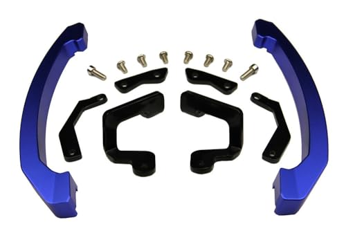 Poignée passager moto Yamaha MT07 2014-2017 bleu AVDB