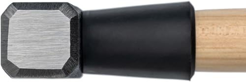 ViGOR V2662-300 300g główka młotka, trzonek z drewna hikorowego z gumową ochroną przed uderzeniami, długość 300 mm, do wydajnej i precyzyjnej pracy
