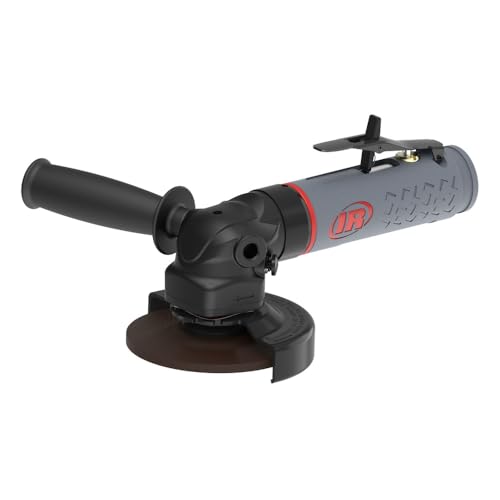 Image of Ingersoll Rand 5445MAX Air Angle Grinder, 4.5" Type 27 Wheel, 12,000 RPM, 2.5 HP, 5/8"-11 Thread, Rear Exhaust