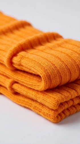 Image of Women's Cable Knit Leg Warmers - Ribbed Knee High Boot Socks for Winter, Layering & Dance Warmups