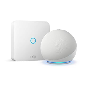 Echo Dot (5ª generazione, versione 2022) + Ring Intercom di Amazon | La combinazione ideale per una casa più intelligente