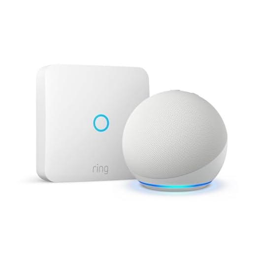 Echo Dot (5.ª generación, versión de 2022) + Ring Intercom de Amazon | La combinación ideal para un hogar más inteligente