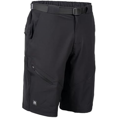 ZOIC Guide Short - 11" Inseam Men's Mountain Bike Shorts (US, Alpha, Large, Regular, Regular, Black) Cover