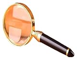 ZONSHJDKR Juwelierlupe Professionelle 20-fache HD-Handlupe aus optischem for Lesen von Zeitungen und...
