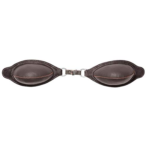 Tough 1 Premium Leather Bucking Rolls - Dark Oil