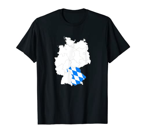 Baviera Bayern Alemania Regalo I Muenchen Munich Fan Art Camiseta