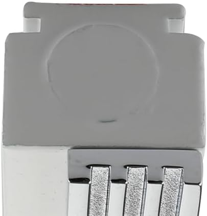 Miniatura 4 de Mezuzah de aluminio 4.7 in blanco moderno