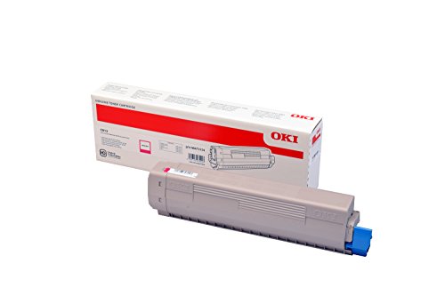 Toner Oki magenta original Cc813n pour imprimer sans traces