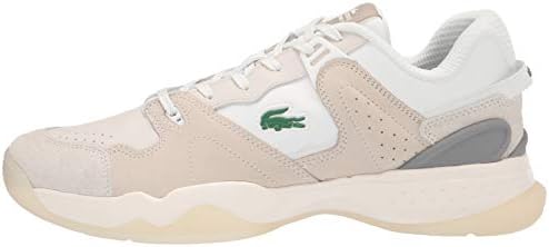 Lacoste men's Men's T-point Sneaker, Off Wht/Off Wht, 13 US | Image 7