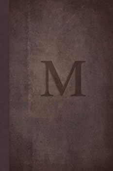 M : Executive Style Monogram Letter Journal for Men and Women