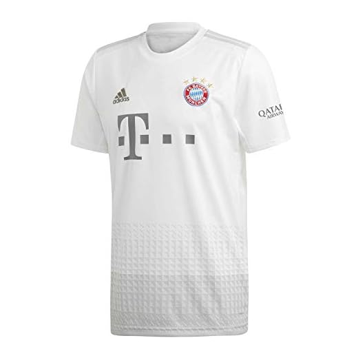 adidas FCB A JSY Camiseta, Hombre, Blanco, 3XL