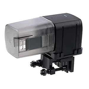 Fischfutterspender Aquarium, Fischfutterautomat Automatischer, Aquarium Fischfutterautomat Automatischer, Fischfutterspender Aquarium, Futterautomat Aquarium Feuchtigkeitsbeständig