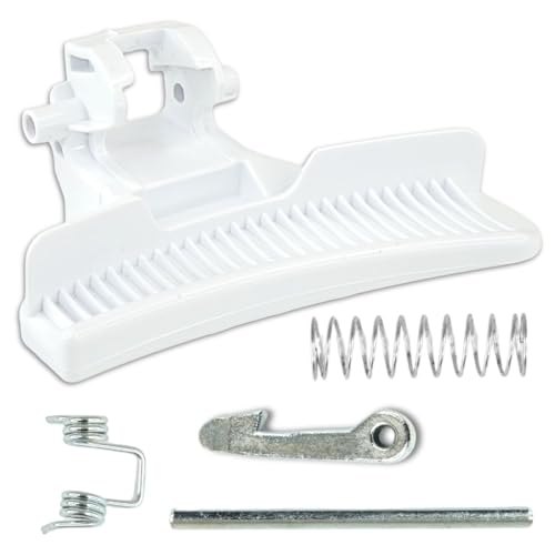 FRAYPA Maneta Lavadora Zanussi - Código 4055304143 - Repuesto De Maneta Para Puerta Lavadora Zanussi - Compatible Con Modelos ZWF71240W, ZWF61400W, ZWF71453BW, ZWF8220WWE