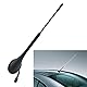 FanPaYY A282 Autoantenne 18 cm Raku Radioantenne Dachradioantenne für V-W Golf 4 5 6 7 Pa-ssat Lupo Polo 6R Au-di A6 Opel Corsa Astra Ford Focus Sitzschuh