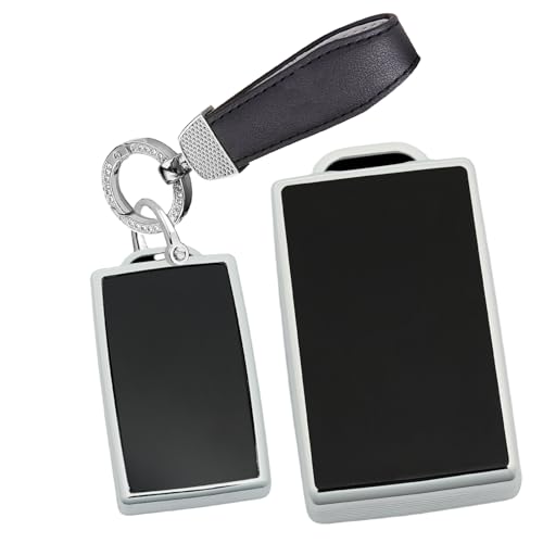 Coque de clé Volvo EX30 2025 ontto TPU anti-choc et porte-clés