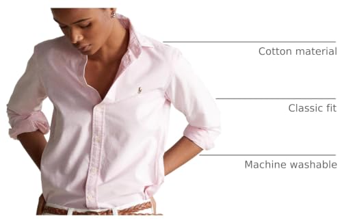 Image of POLO RALPH LAUREN Women's Oxford Classic Fit Button Down Shirt
