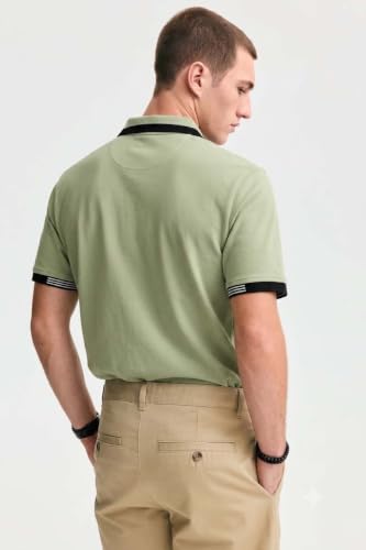 Image of Lymio Polo T Shirt for Men | Men Casual T-Shirt | Polo Available in Combo Pack of 2 (Polo-40-43)
