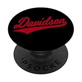 TOWN OF DAVIDSON NC RETRO VINTAGE SCRIPT JERSEY