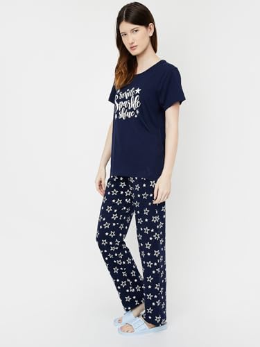 Image of Max Plus Size Women Printed PJ Set