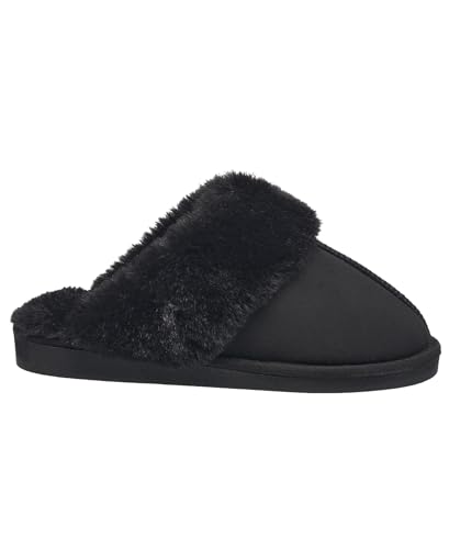 Nine West Scuff Slippers For Women, Extra Soft & Comfortable Winter House Shoes2