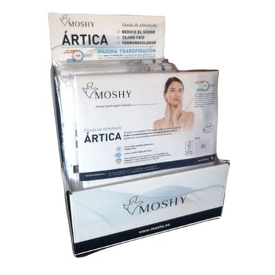 Housse de coussin Arctique visco-élastique 100% coton (70cm) Cover