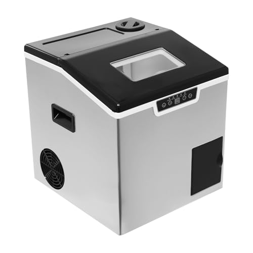 Fabricadora y Trituradora de Hielo 2 en 1 DreamRcoach 88 lbs 110V miniatura 1