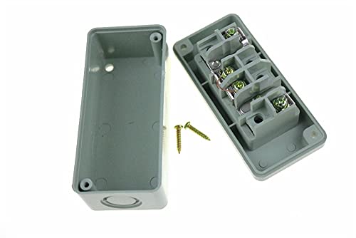 Interrupteur bouton poussoir ON/OFF commutation électrique commande 5A 250V - 3