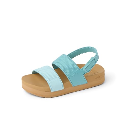 Image of REEF Girls Toddler /Little Kid Water Vista Platform Sandal, Water Friendly, Adjustable Strap