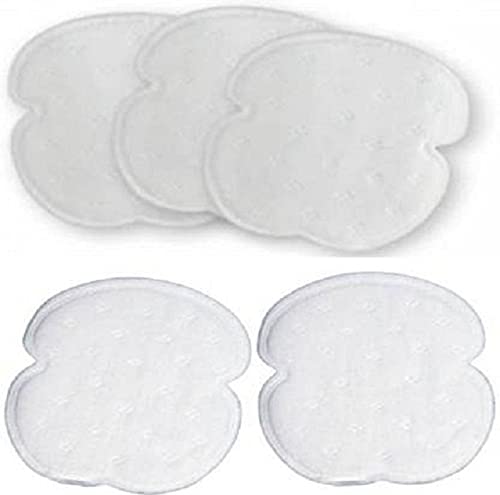 Sweat Clear Disposable Underarm Sweat Pads for Men and Women Unisex Leak Proof Sweat Pads One Size Fits All (Pack of 5)