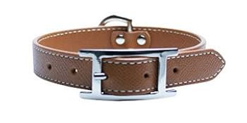 エルメス 首輪 カラー 犬 レザー Hロゴ トワルアッシュ ペット Sサイズ Hermes エルメスブランド犬用首輪ハーネスペット用品首輪