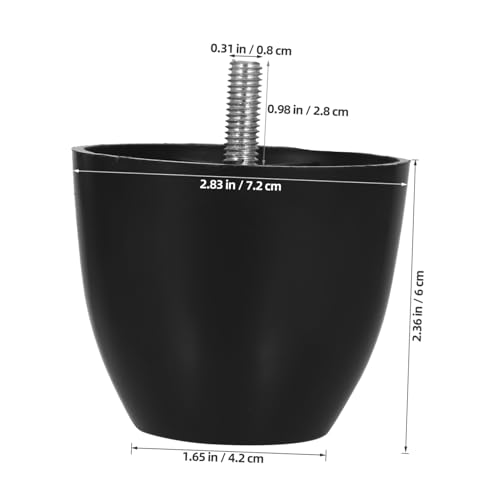 Patas ajustables para sofá que solucionan el balanceo de muebles mediante soporte resistente 3